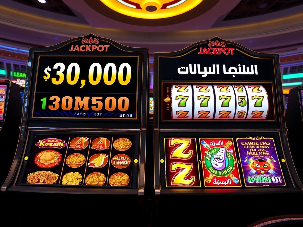ألعاب الجاكبوت في كازينوهات الإنترنت اللبنانية