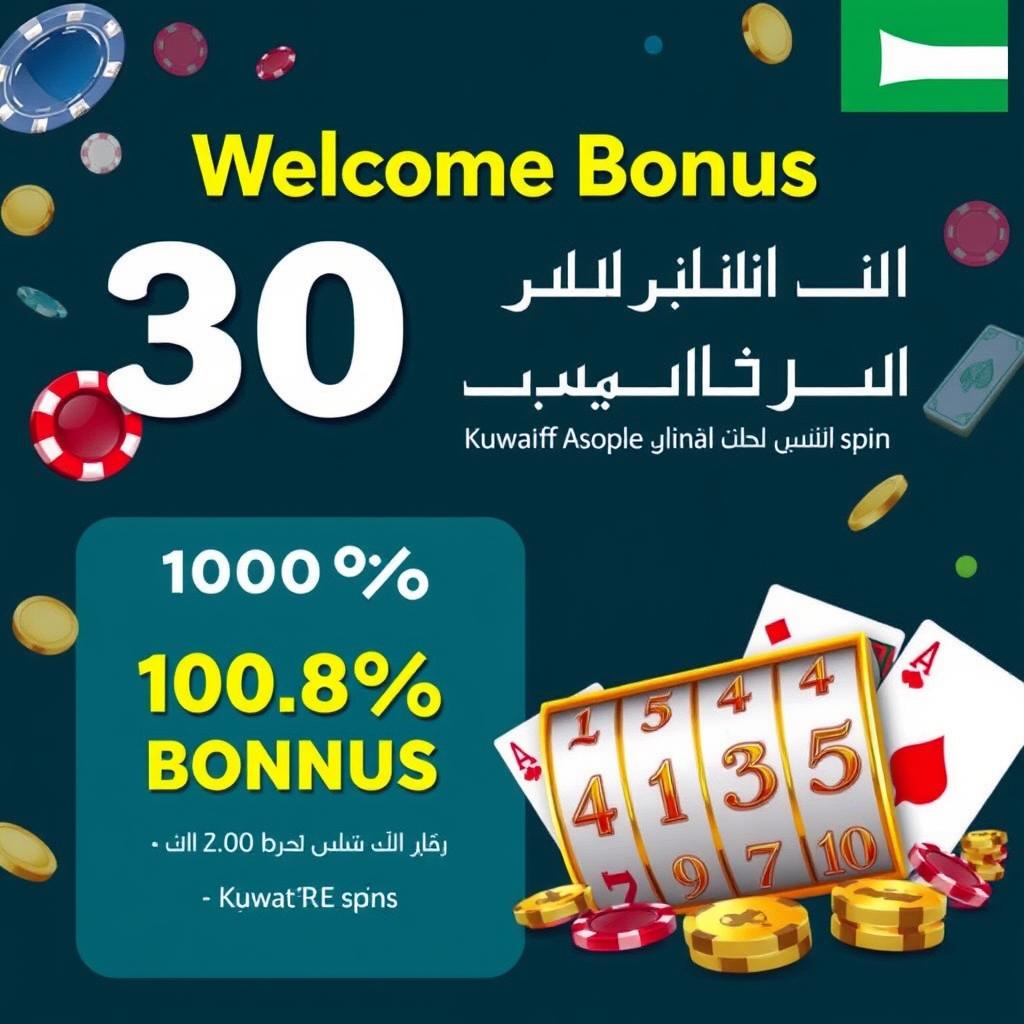 المكافأة الترحيبية في كازينوهات الإنترنت الكويتية