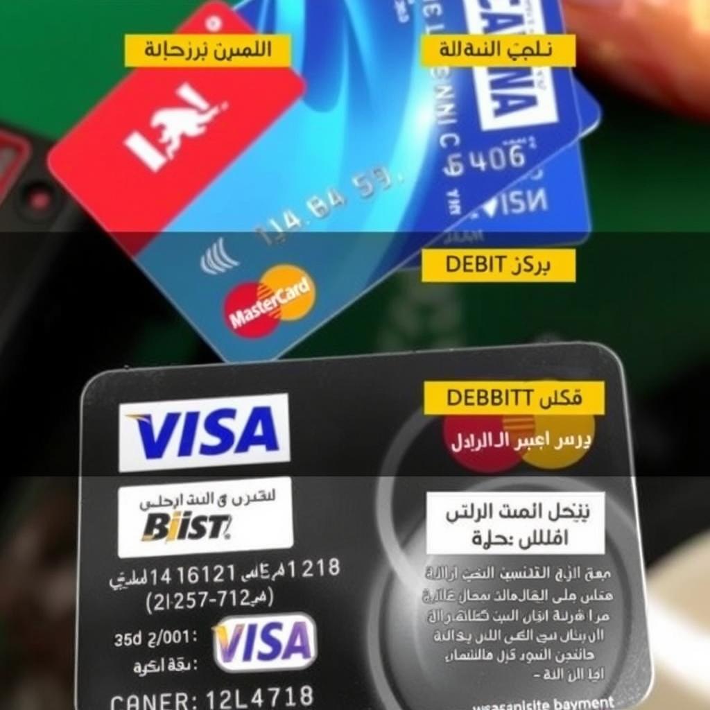 بطاقات فيزا وماستركارد للدفع في الكازينوهات