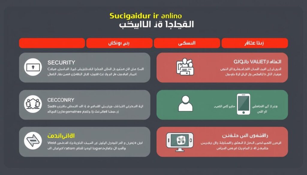معايير اختيار أفضل كازينوهات الإنترنت في السعودية موضحة بيانياً معايير اختيار أفضل كازينوهات الإنترنت في السعودية موضحة بيانياً