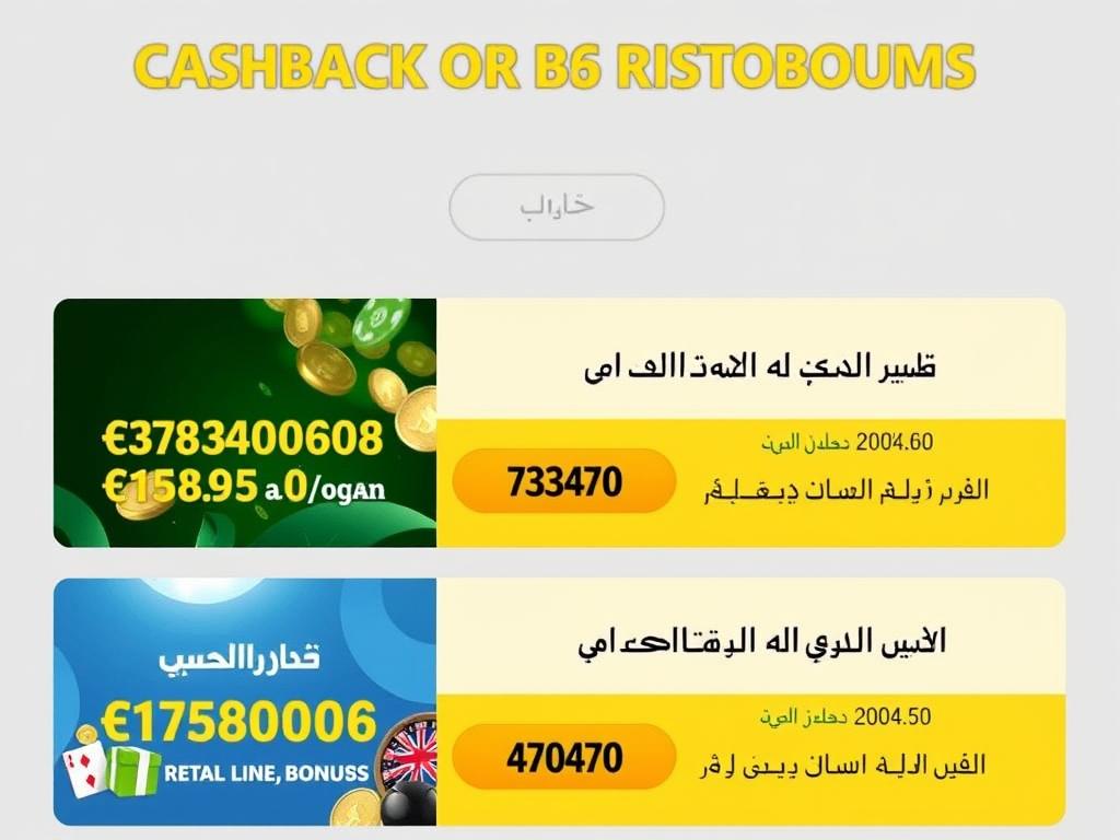 مكافآت الاسترداد النقدي في كازينوهات الإنترنت في عمان مكافآت الاسترداد النقدي في كازينوهات الإنترنت في عمان